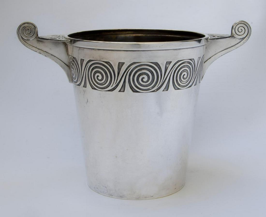 WMF Art Deco Bottle Holder H: 8.4" Diam: 8" (1 of 5)