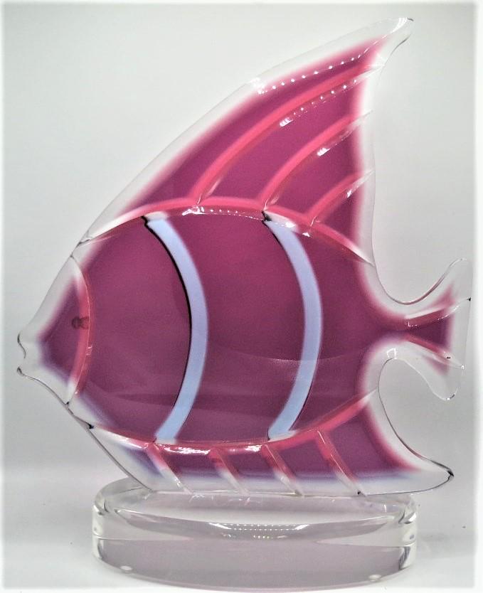 Modern Lucite (Acrylic)  Sculpture By MuÃ±iz  H: 22.5" (1 of 4)