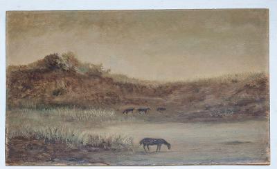 Juan Otero Oil on Panel 12" x 16" Unframed (1 of 1)