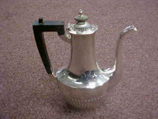 Sterling Silver Demitasse Pot.: Maker: Gorham Mfg. Co., 1899, 7"H. Shipping in USA $ 30