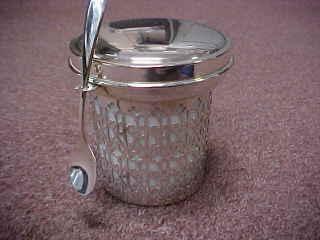 Sterling Silver Jelly Jar, Sterling Silver Jam Jar (1 of 1)
