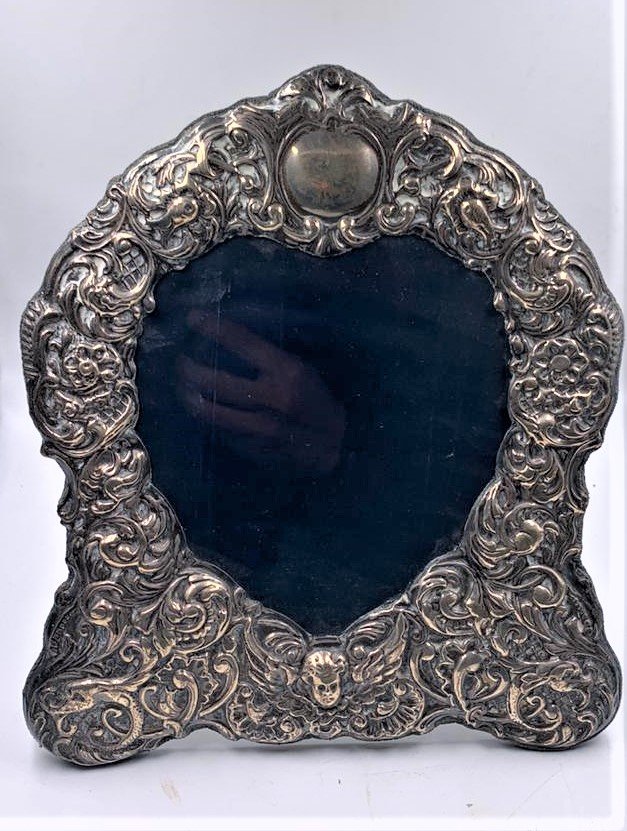 Sterling Silver Picture Frame England 12" x 10" (1 of 5)