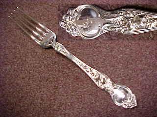 Sterling Silver Dinner Fork,  (C1904) (1 of 1)