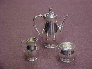 Sterling Silver Demitasse Service, Royal  Danish (1 of 1)