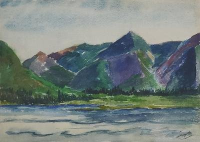 Leon Wyczółkowski Watercolor on Paper 10." x 14.7": Frame: 16" x 20" Shipping in USA $ 100. Leon Jan Wyczółkowski was one of the leading painters of the Young Poland movement, as well as the principal representative of Polish Realism in art of th