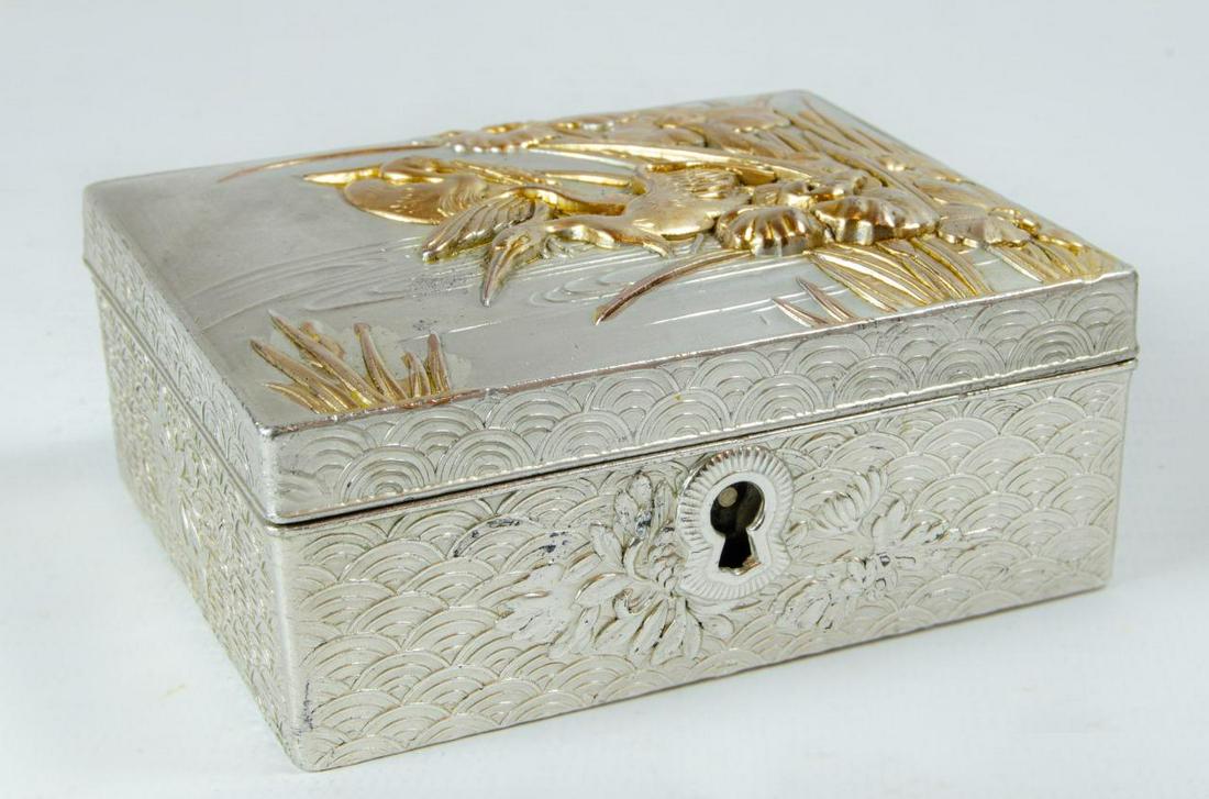 Very Rare Japanese Art Deco Jewelry Box 1.4" x 3.2" x: Shipping in USA $ 25.