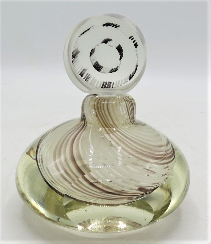 Murano Perfume Bottle  4.5" x 4.5" (1 of 3)