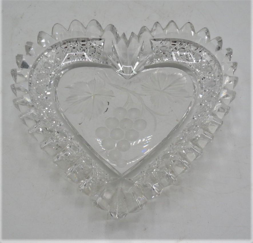 Tuthill Heart shaped dish vintage pattern rated 1-1 (1 of 3)