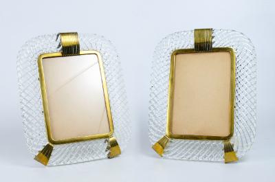 Venini Murano Pair of Pictures frame 10: x 8" Italy (1 of 3)