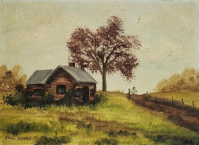 Paul Sample Oil on Canvas Art: 6" x 8": Framed - Shipping in USA $ 75. Paul Starrett Sample was an American artist who portrayed life in New England in the middle of the 20th Century with a style that showed elements of "Social Realism and