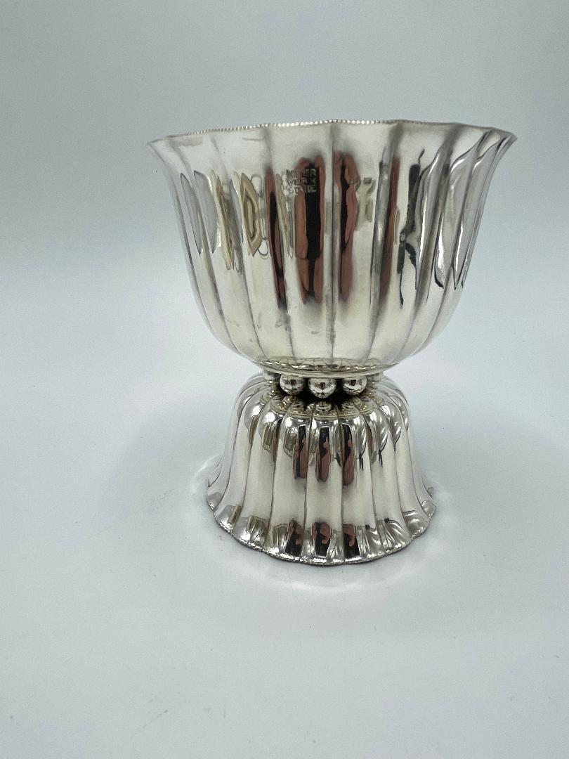 Silverplate centerpiece  Art Deco 5.8"x4,8" (1 of 4)