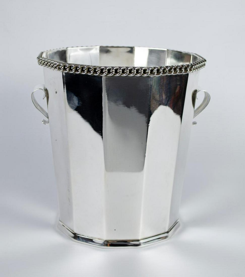Jean Despres Champagne Bucket H: 8.3" France (1 of 4)