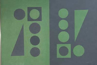 Lolo Soldevilla Collage on Board 11" x 15" COA (1 of 6)