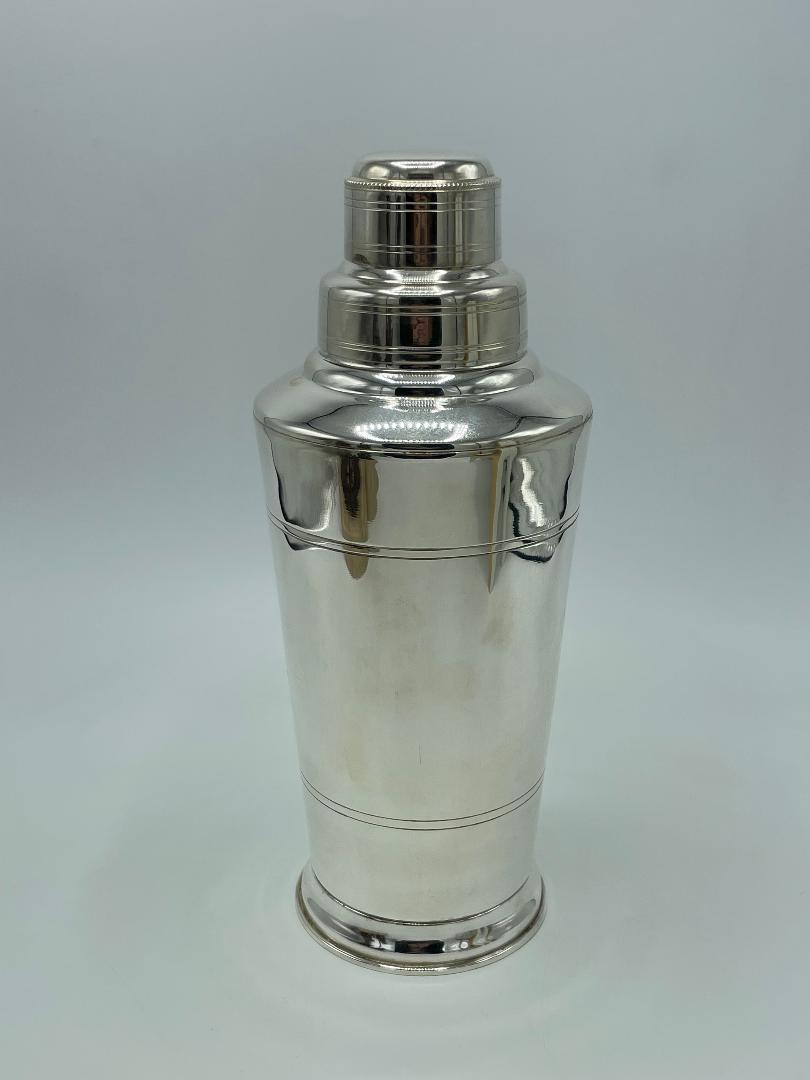Christofle Cocktail Shaker H: 12" France: Shipping in USA $ 40