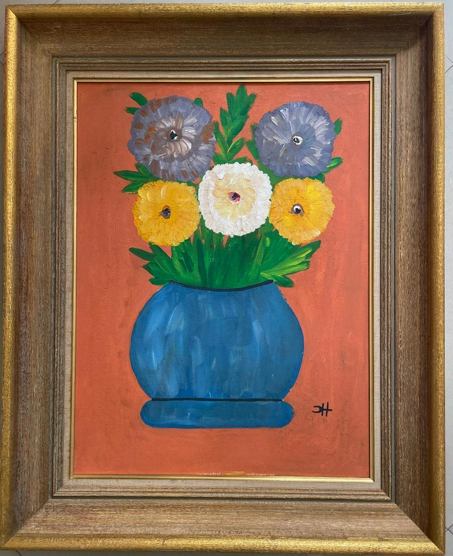 Clementine Reuben Hunte Oil on Canvas on Panel (1 of 2)