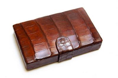 Hermes Paris Leather Box 1" x 4" x 6" France (1 of 2)