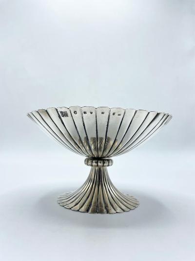 Josef Hoffmann Art Deco Sterling Silver Centerpiece: H: 4" Diam: 7" Shipping in USA $ 40 - The Wiener Werkstatte (engl.: Vienna Workshop), established in 1903 by Koloman Moser and Josef Hoffmann, was a production community of visual artists in Vienna, A