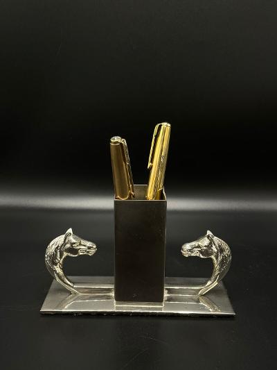 Hermes Paris Pencil Stand H: 4" W: 6" D: 2" France: Shipping in USA $ 35.