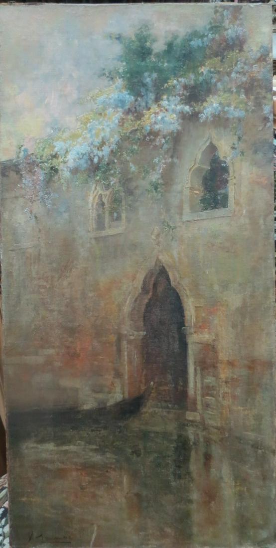 Daniel Hernandez Oil on Wood Art: 12" x 24" Unframed (1 of 6)