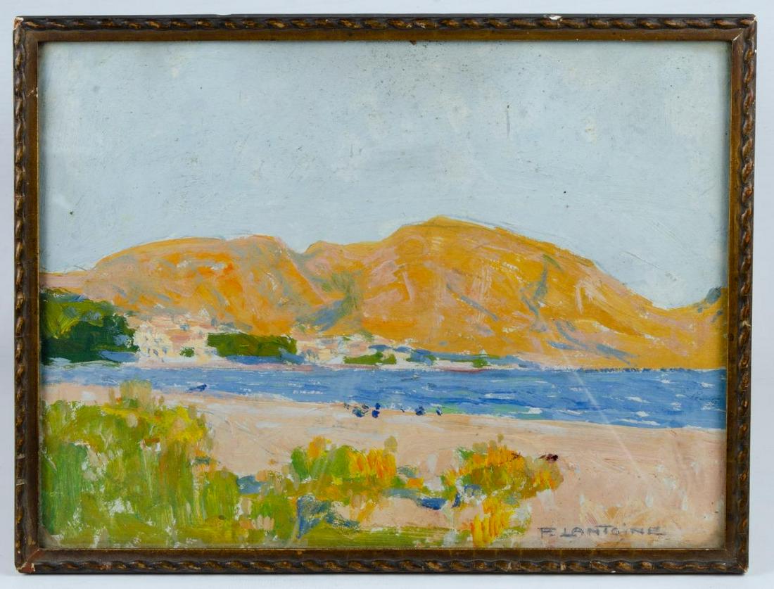 Fernand Lantoine Oil on Board 10" x 12": Shipping in USA $ 70. Fernand Lantoine (Maretz, 1876-1955) is a French painter and a cartoonist