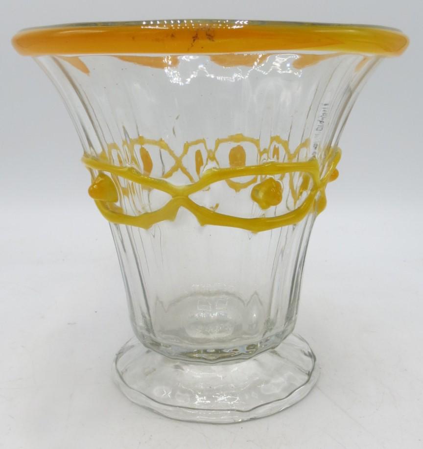 Daum Nancy Vase France 1920 H: 6.5" D: 6.5": Shipping in USA $ 55. Daum is a crystal studio based in Nancy, France, founded in 1878 by Jean Daum (1825â€“1885). His sons, Auguste Daum (1853â€“1909) and Antonin Daum (1864â€“1931), o
