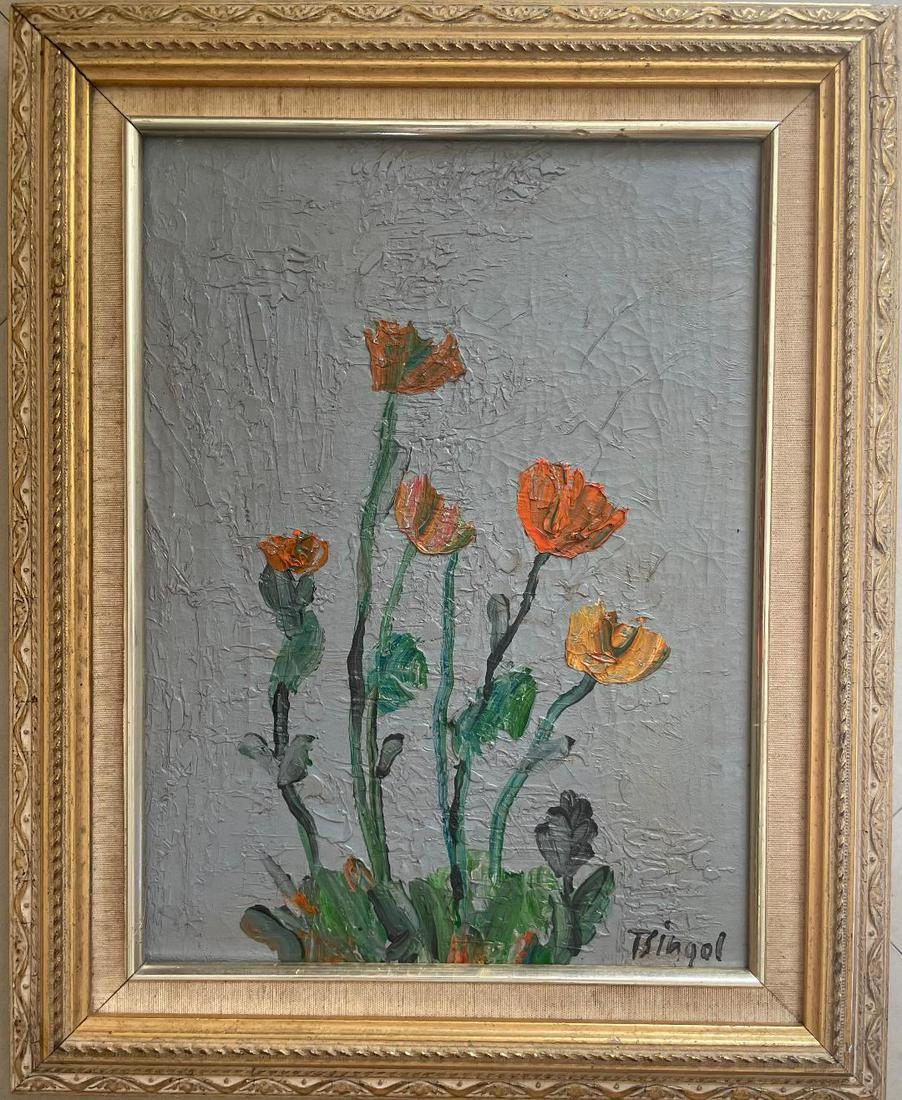 Thanos Tsingos Oil on Canvas 16.7" x 12.5" w/COA (1 of 3)