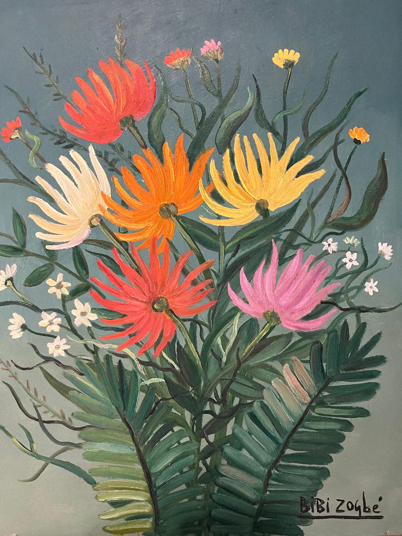 Bibi Zogbe Oil on Panel 20.6" x 17" Unframed (1 of 2)