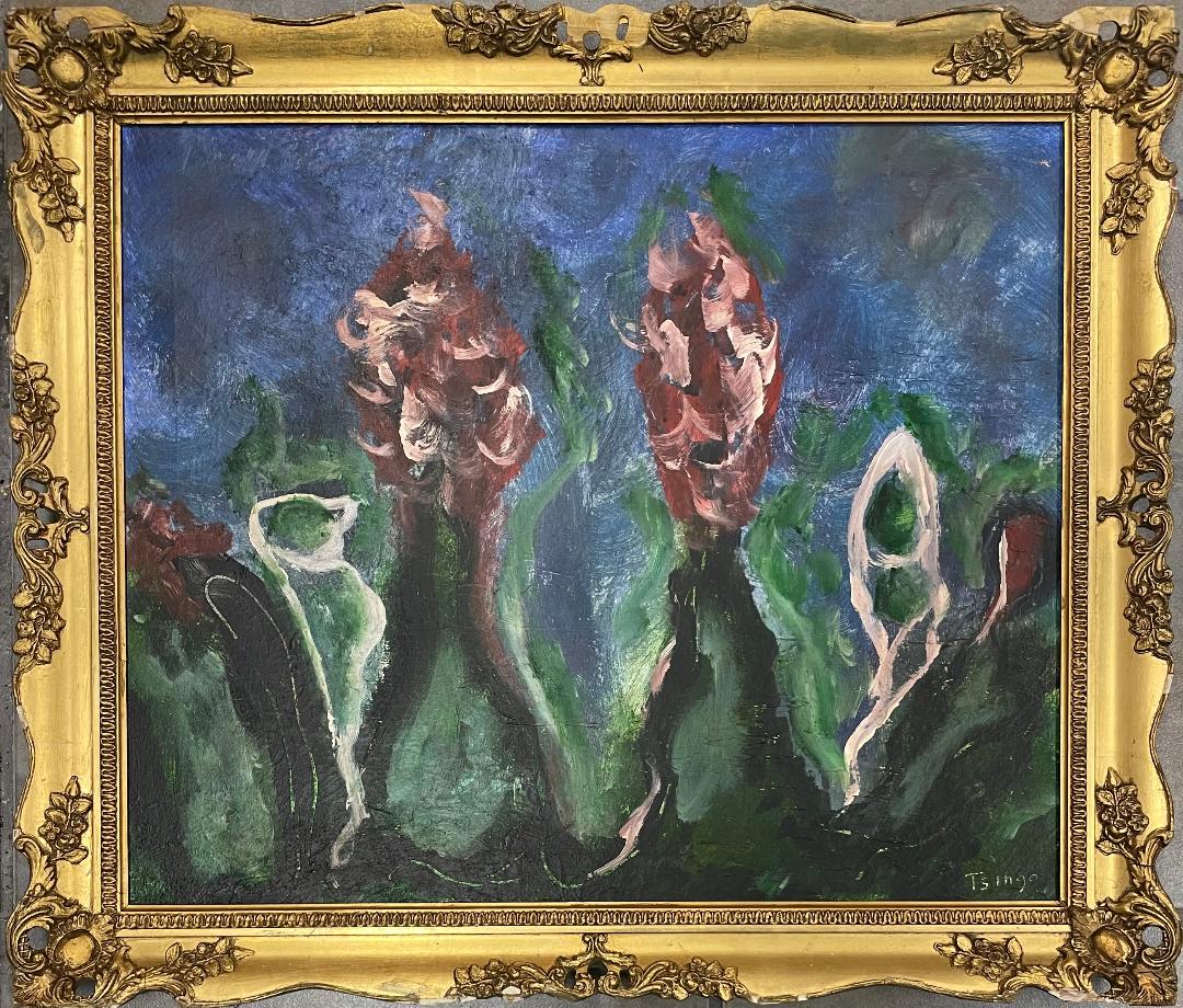 Thanos Tsingos Oil on Canvas Art: 20" x 24" Frame: 24" cx 28" (1 of 5)