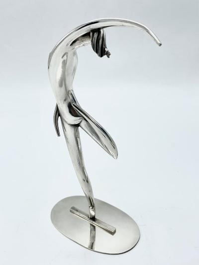 Atelier Hagenauer Art Deco Figure of Lady 11" x 5.5"  Austria (1 of 4)