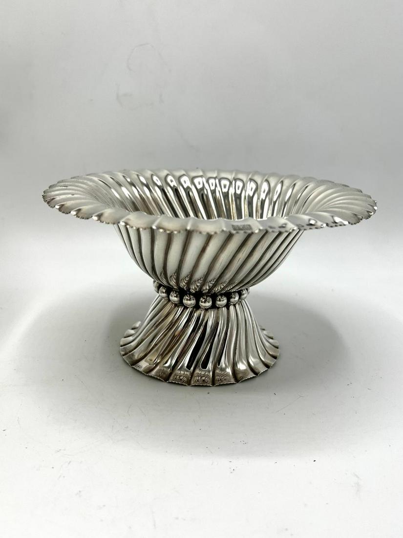 Josef Hoffmann Art Deco Silver Centerpiece H: 3.7"D: 6.3" (1 of 3)