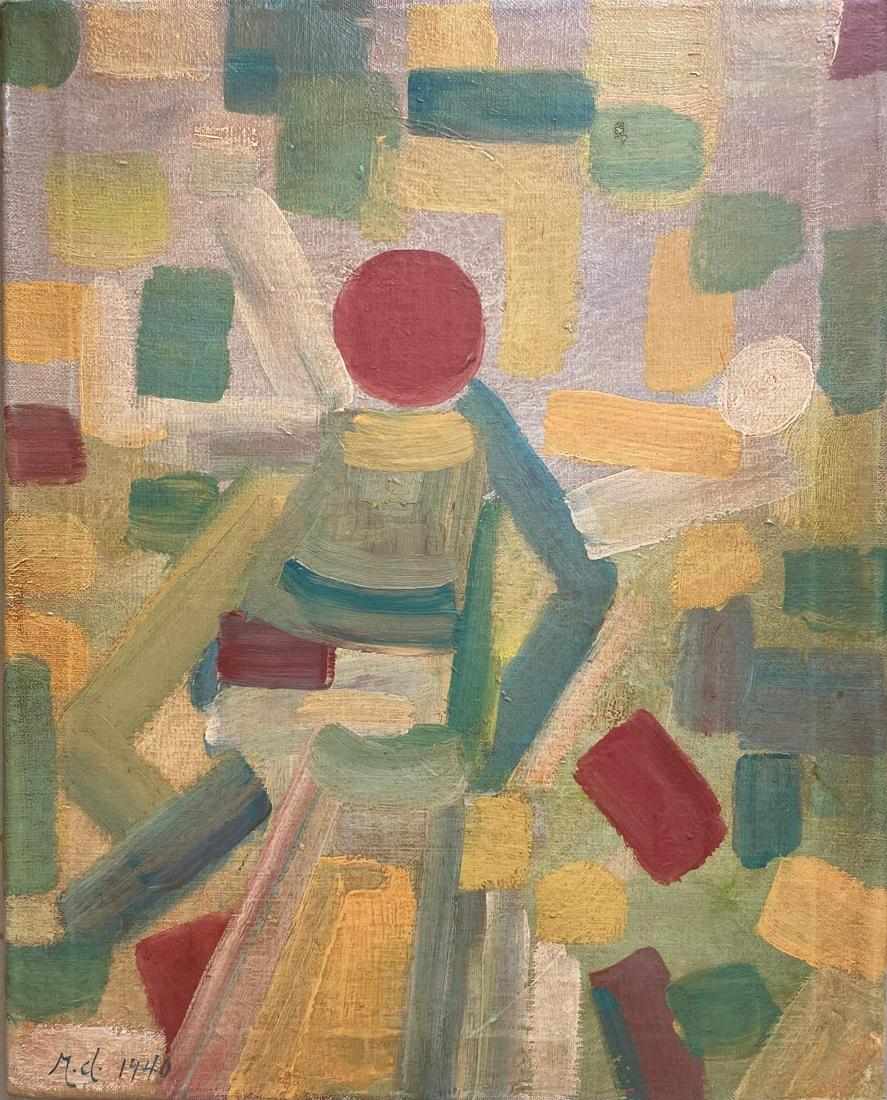 Robert Delaunay 1940 Oil on Canvas w/ COA (1 of 4)