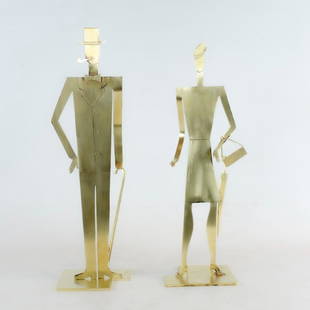 Style of Hagenauer Pair of Art Deco Bronze Figures H: 11": Shipping in USA $ 80. Karl Hagenauer was an influential Austrian designer in the Art Deco style. Goldsmith. Carl Hagenauer founded what became the Hagenauer Wien in 1898. His oldest son, Karl, who wou