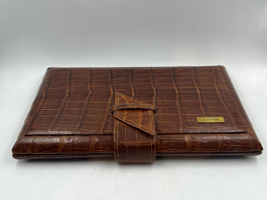 Hermes Paris Alligator Skin Box 6"x 10" x 1.5" France (1 of 4)