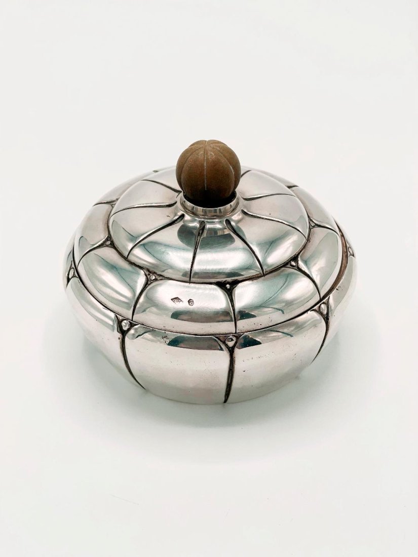 Jean Puiforcat Sterling Silver Art Deco Box H: 3.7" D: 5" (1 of 6)