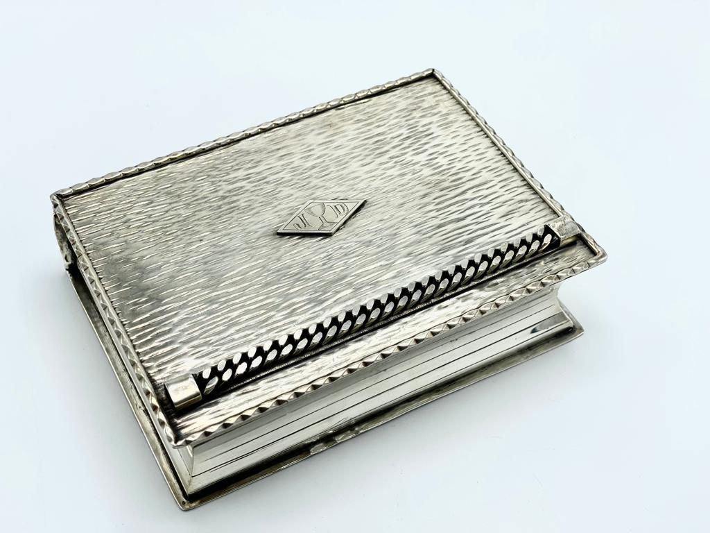 Jean Despres Art Deco Box 1.5" x 5.2" x 4"  France (1 of 6)