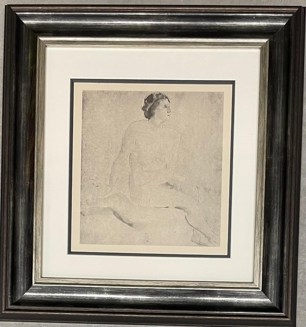 Eduardo Abela Serigraph Art: 10" x 9" Frame: 18" x 16": Shipping in USA $ 80.Eduardo Abela (1889â€“1965) was a Cuban painter and comics artist. Born in San Antonio de los BaÃ±os, he studied at the San Alejandro Academy of Fine Arts