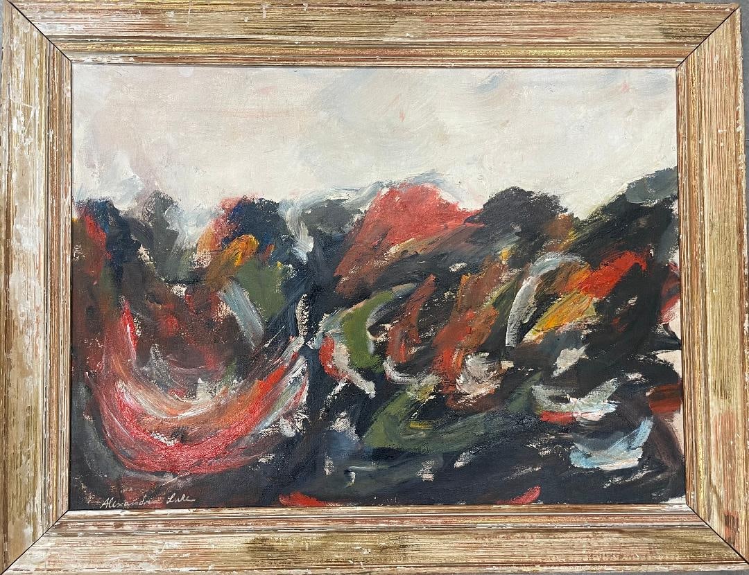 Alexandra Luke Oil on Canvas Art: 22" x 30" No COA (1 of 4)