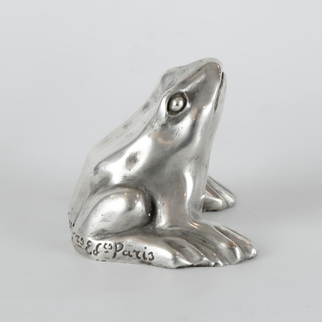 Edouard Marcel Sandoz Bronze Frog Foundry Susse Fres H: 2.2" W: 2.2" (1 of 5)