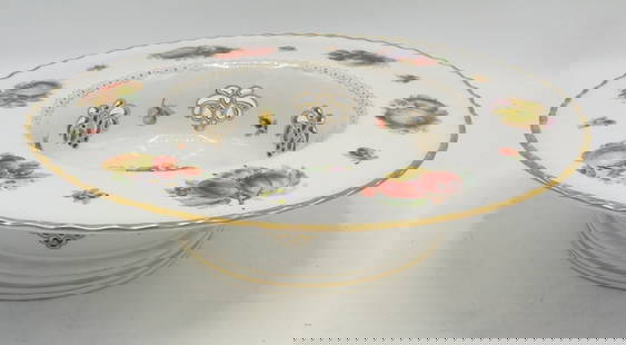 KPM Porcelain Large Centerpiece H: 4" Diam: 13": Shipping in USA $ 85. KPM Porcelain Factory in Berlin. The company was founded in 1763 by Frederick II of Prussia, who bought the factory from its previous owner, Johann Ernst Gotzkowsky, in the wake
