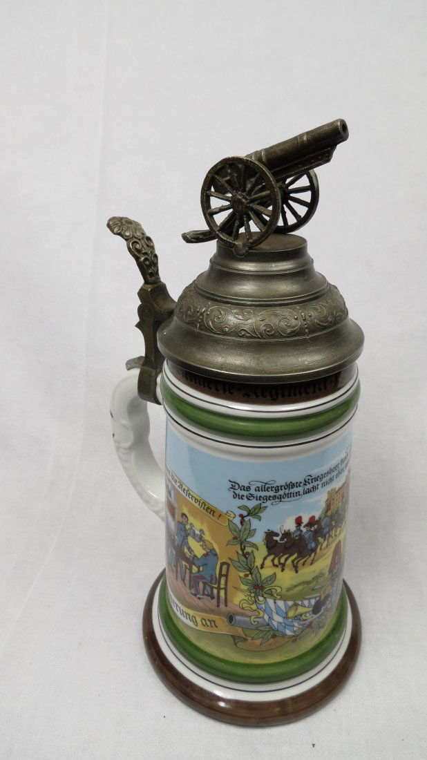 115 German Military Beer Stein
