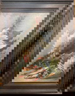 Federico Sulroca Oil on Canvas w/ COA Art: 32" x 22": Shipping in USA $ 200 + Insurance Federico Sulroca Spencer. Cuban painter characterized by his fine aesthetic quality and inexhaustible production. He was a member of the National Academy of Arts and