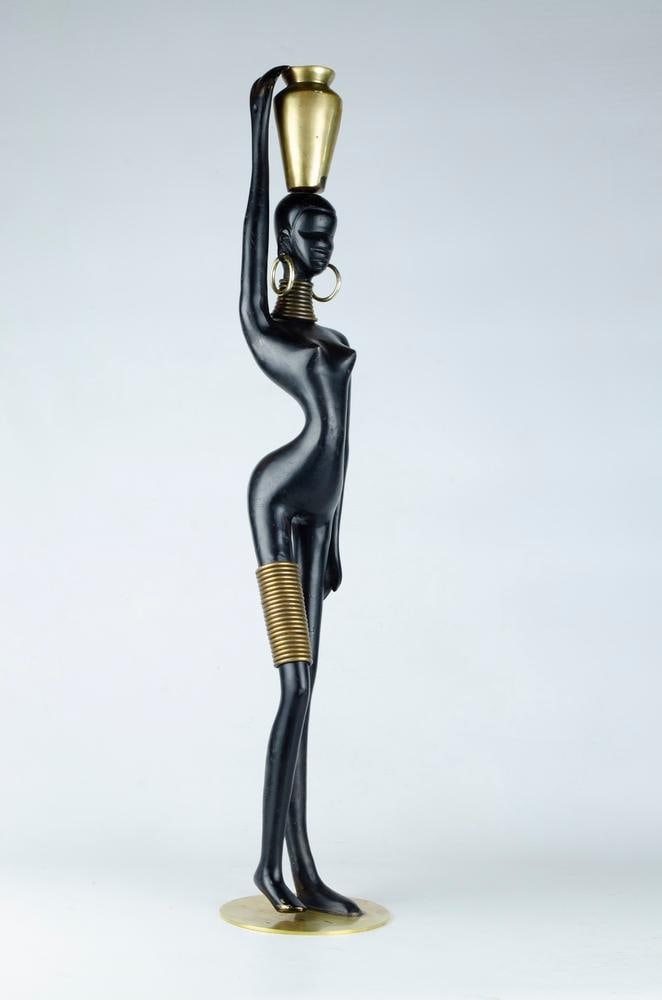 Atelier Hagenauer Large Art Deco Bronze Figure H: 20.5" (1 of 4)