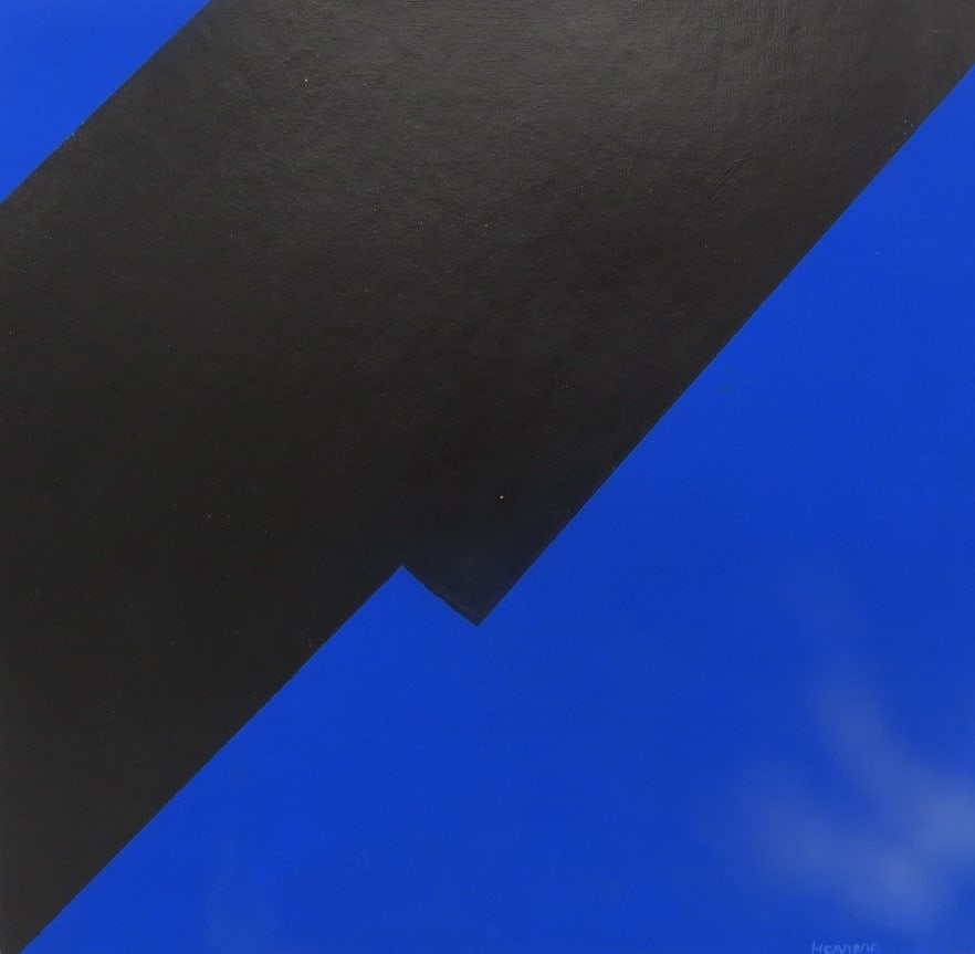 Carmen Herrera (Attributed) Acrylic on Cardboard 14" x 13.5" Unframed: No COA - Shipping in USA $ 100. Carmen Herrera is a Cuban-American abstract, minimalist painter. She was born in Havana and has lived in New York City since the mid-1950s. Herrera's abstract works hav