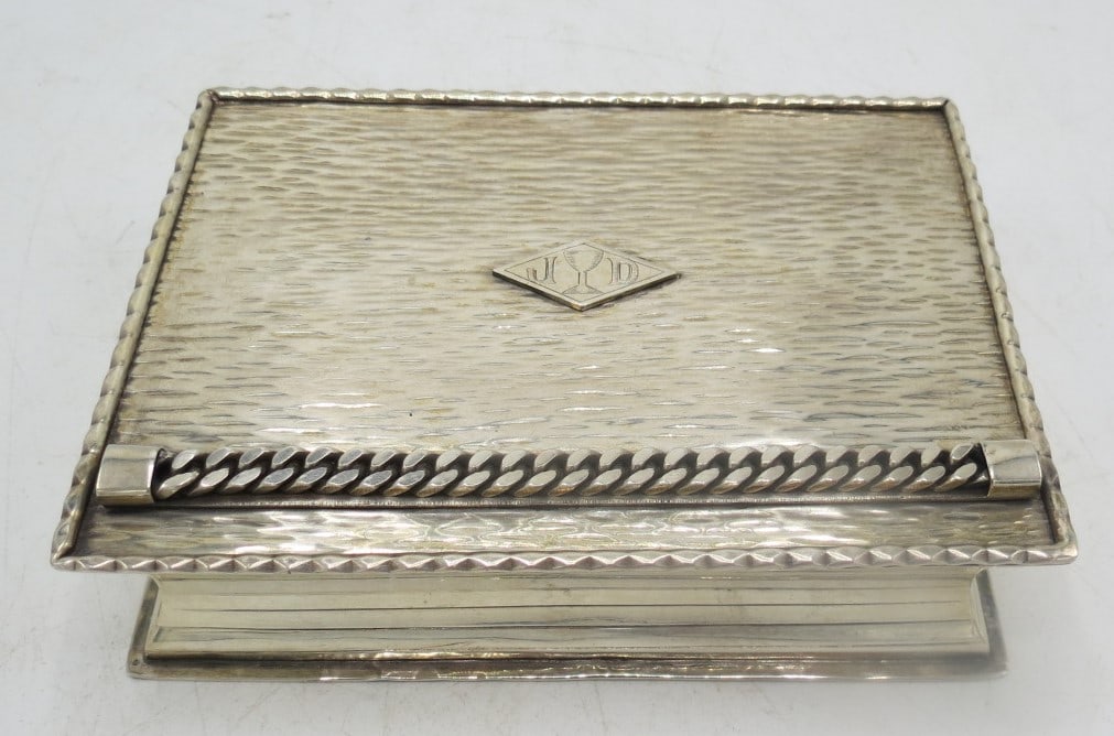 Jean Despres Art Deco Box 1.5" x 5.2" x 4" France (1 of 5)