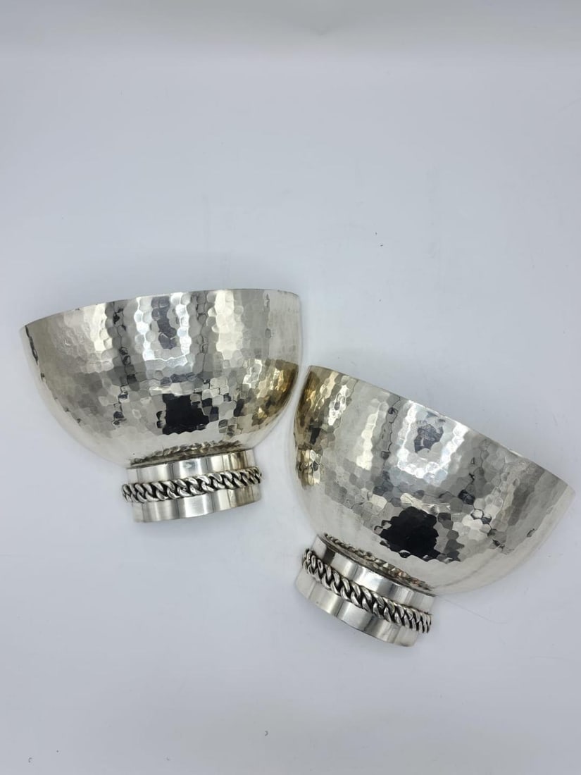 Jean Despres Art Deco Pair of Sconces H: 7.7" W: 11.6" France (1 of 3)