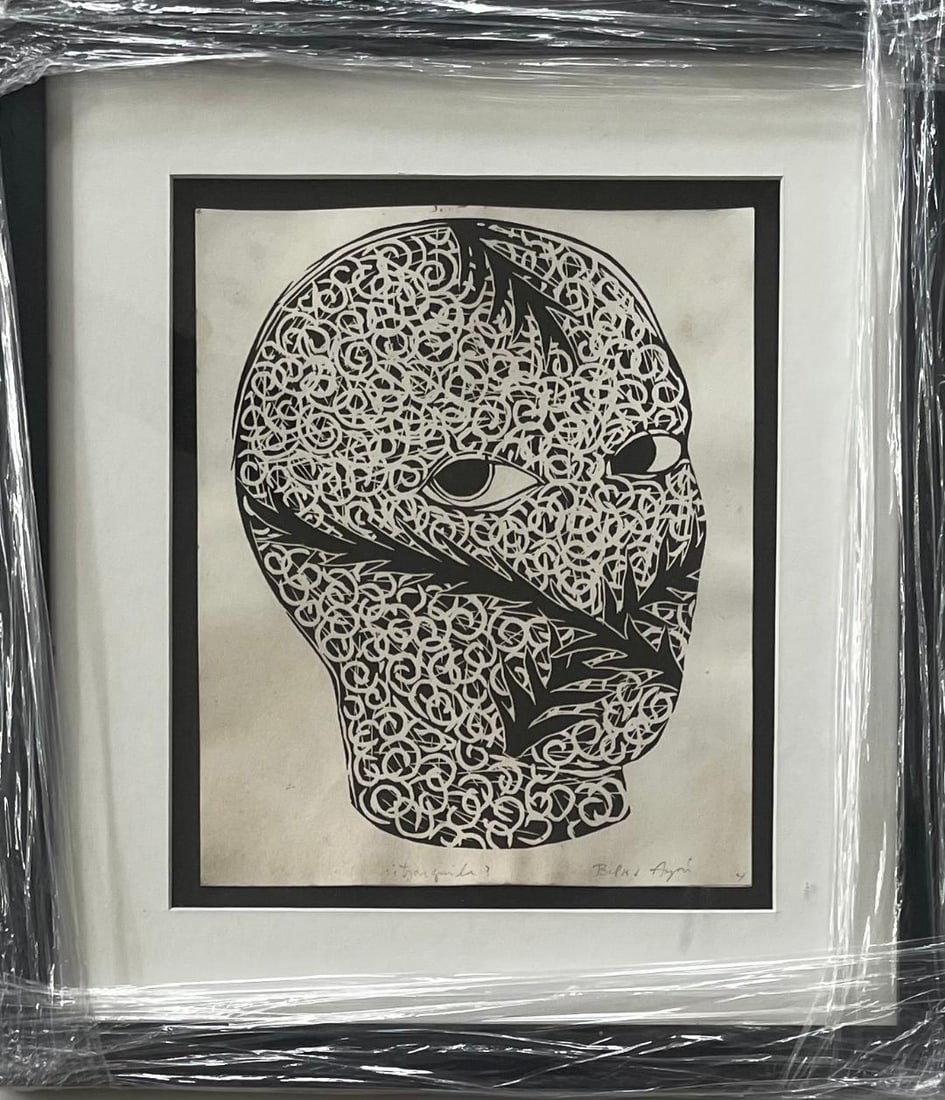 Belkis Ayon Serigraph Art: 9.5" x 8" Excellent (1 of 3)