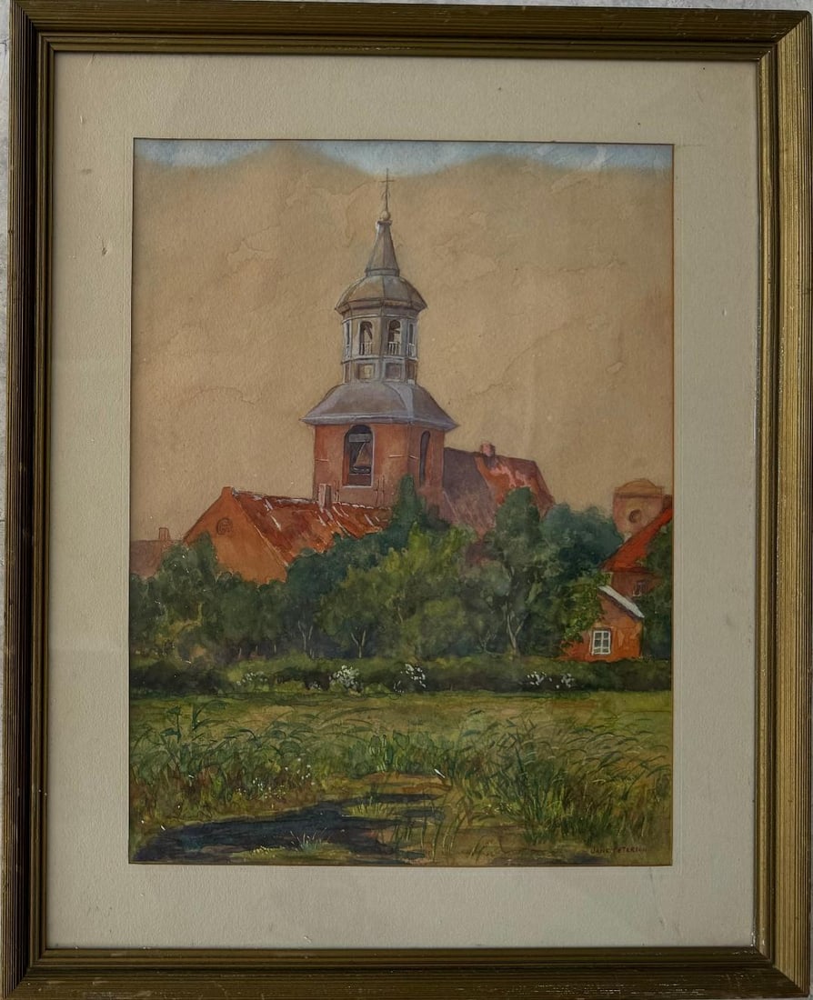 Jane Peterson Watercolor on Paper Art: 16" x 12": Shipping in USA $ 120. Jane Peterson was an American Impressionist and Expressionist painter. Her works use broad swaths of vibrant colors to combine an interest in light and in the depiction of spont