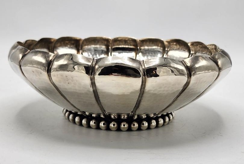 Jean Despres Art Deco Large Centerpiece H: 3" Diam: 10" France (1 of 2)