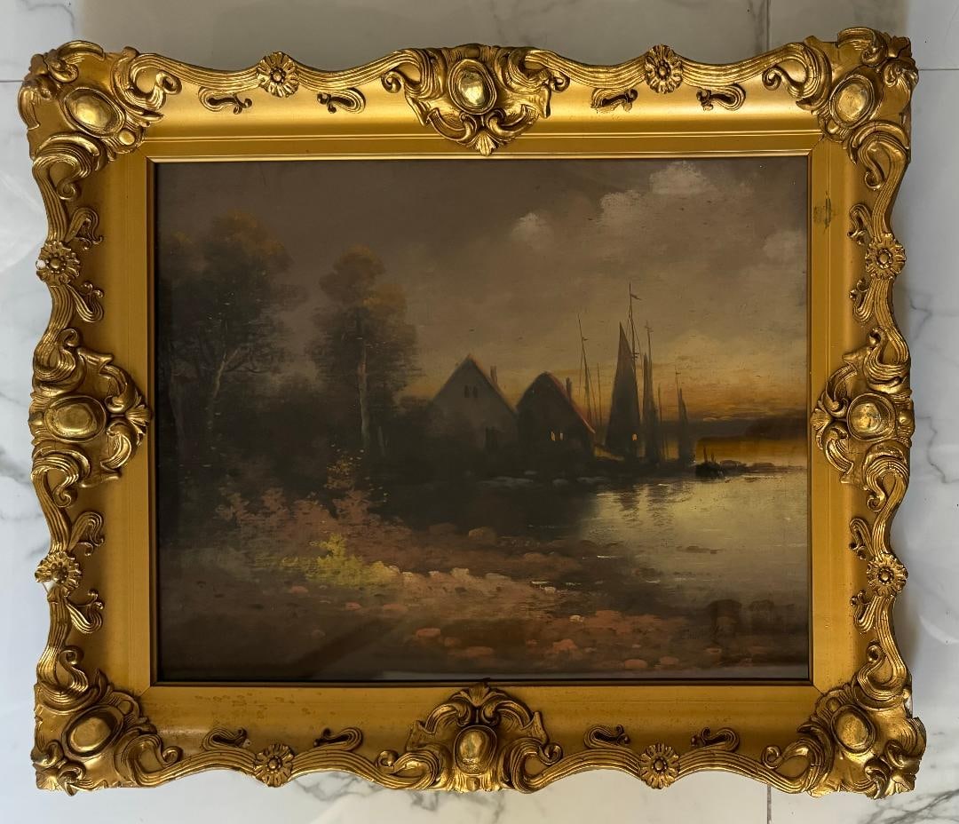 Emile Claus Pastel on Paper Art: 16" x 20" (1 of 3)