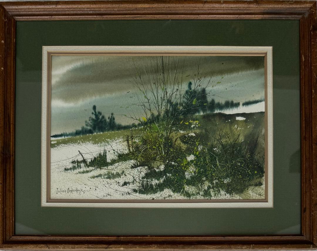 Onderdonk Robert Julian Watercolor on Paper Art: 7" x 10" (1 of 3)